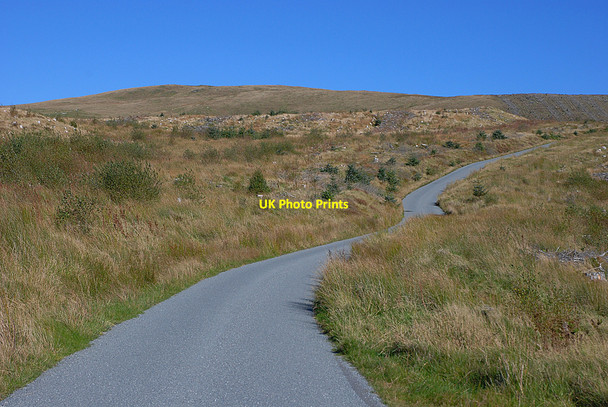 Photo 6"x4" Mountain road climbing Ffridd D\u00c3\u00b4l y Moch Nant Ganol c2010
