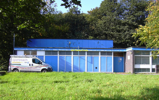 Photo 6"x4" Todmorden Telephone Exchange Todmorden c2010