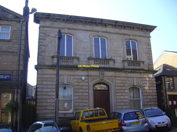 Photo 6"x4" Todmorden Masonic Hall Todmorden c2010