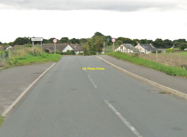 Photo 6"x4" 30 mile per hour speed limit at Powfoot Powfoot c2010