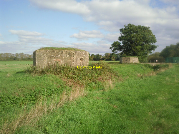 Photo 6"x4" Pill boxes near East Lock Barnes Street c2010