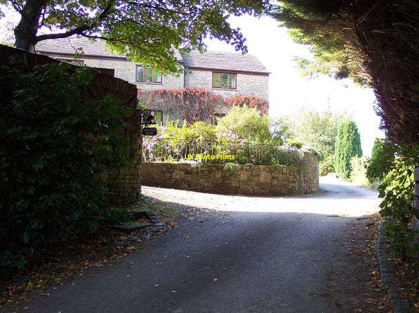 Photo 6"x4" Autumn sunlight at Walthew Green Bank Top\/SD5107 c2010