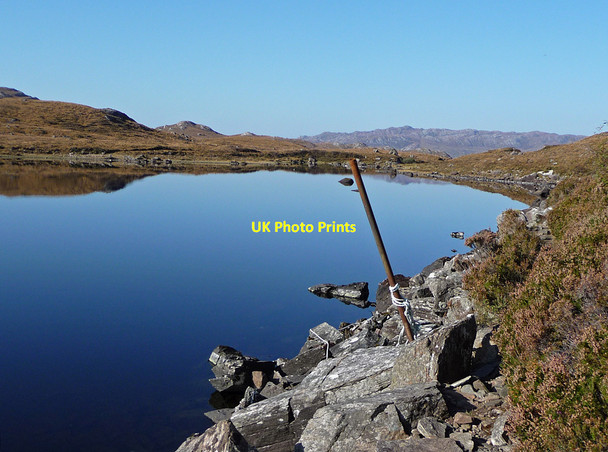Photo 6"x4" The northern end of Loch Damph Rechullin c2010