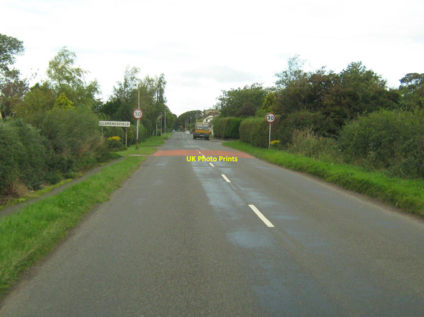 Photo 6"x4" 30 mile per hour speed limit at Clarencefield Clarencefield c2010