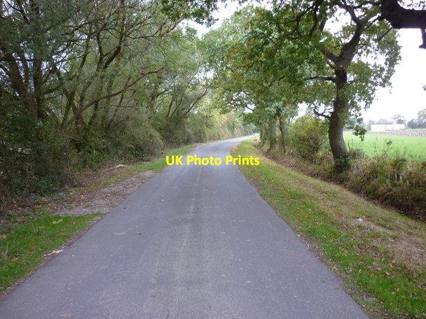 Photo 6"x4" East along Brind Lane Brind c2010