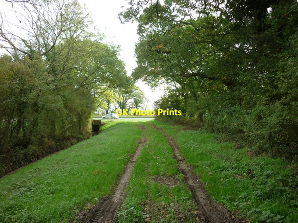 Photo 6"x4" The Green Lane come out onto the A614 Bursea c2010