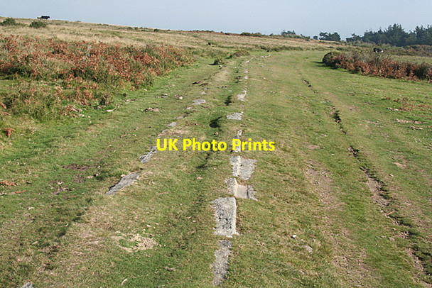 Photo 6"x4" Ilsington: Haytor Granite Tramway Haytor Vale c2010