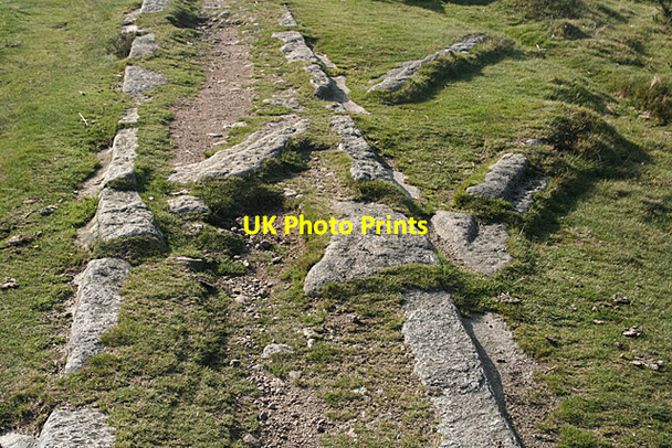 Photo 6"x4" Ilsington: Haytor Granite Tramway Haytor Vale c2010