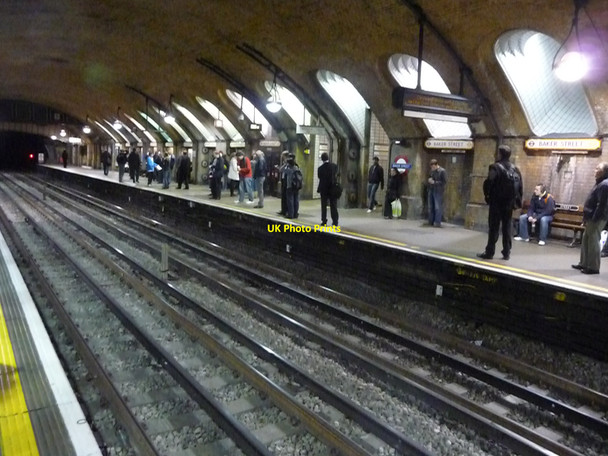Photo 6"x4" London : Marylebone - Baker Street Tube Station Marylebone\/TQ2881 c2010