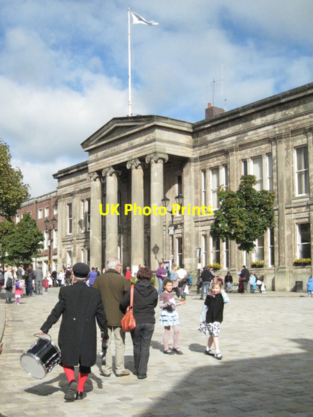 Photo 6"x4" Morris man, Market Place, Macclesfield Macclesfield c2010