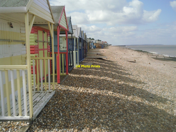 Photo 6"x4" Beach huts near Herne Bay Herne Bay\/TR1767 c2010