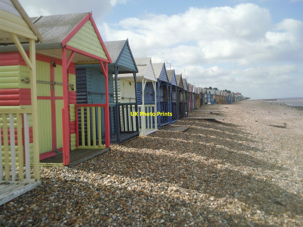 Photo 6"x4" Beach huts at Hampton Herne Bay\/TR1767 c2010