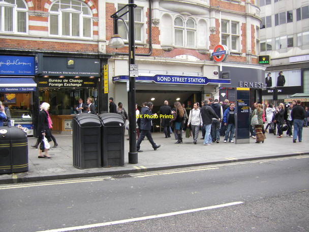 Photo 6"x4" Bond Street Station Westminster c2010