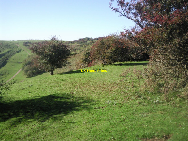 Photo 6"x4" A multiplicity of walking routes Etchinghill\/TR1639 c2010