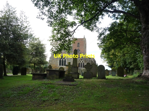 Photo 6"x4" St Mary the Virgin Alne c2010