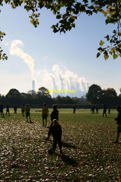 Photo 6"x4" Football in West Park Long Eaton c2010