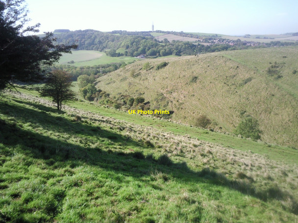 Photo 6"x4" View from the North Downs Way Etchinghill\/TR1639 c2010