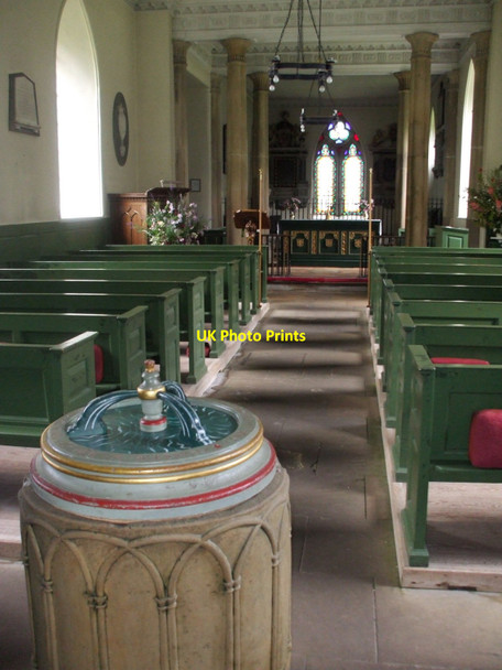 Photo 6"x4" Interior of St. Andrew's, Boynton, East Riding Boynton c2009