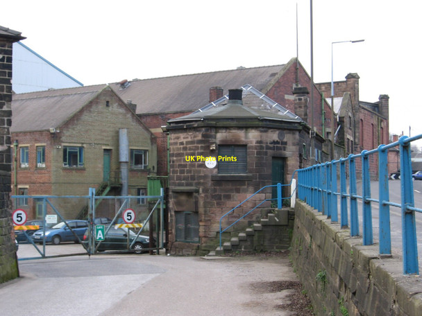 Photo 6"x4" Butterley - works entrance Ripley\/SK4050 c2008