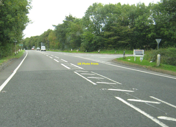 Photo 6"x4" The turning for Creetown from the A75 Creetown c2010