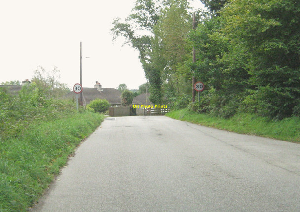 Photo 6"x4" 30 mile per hour speed limit at Palnure Stronord c2010
