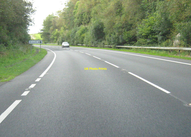 Photo 6"x4" Approaching the turning to Anwoth on the A75 Gatehouse of Fleet c2010