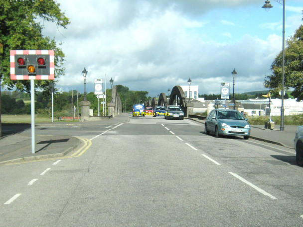 Photo 6"x4" Bridge over the River Dee Kirkcudbright c2010