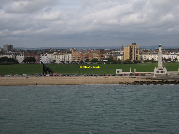 Photo 6"x4" Southsea seafront Old Portsmouth c2010