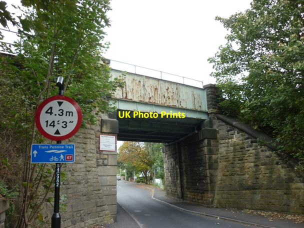 Photo 6"x4" A rail bridge on Church Lane, Mickletown Methley c2010