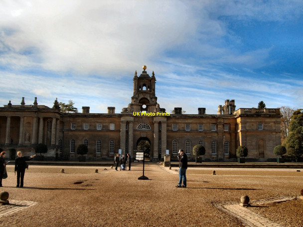 Photo 6"x4" Blenheim Palace & Courtyard Woodstock\/SP4416 c2010