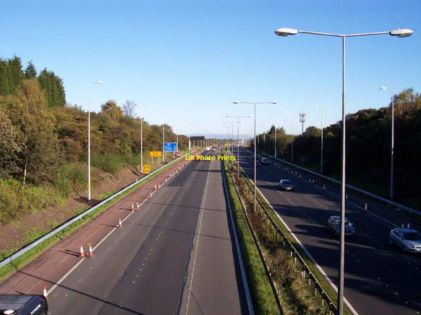 Photo 6"x4" M6 northbound from Boundary Lane bridge Standish\/SD5610 c2010