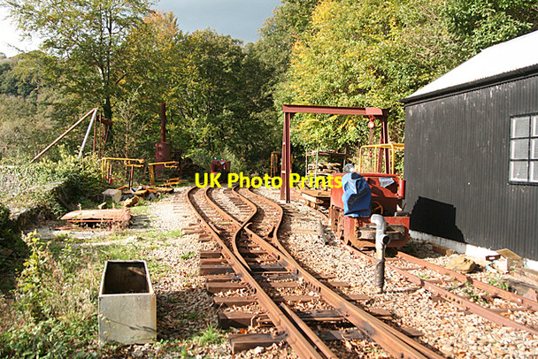 Photo 6"x4" Gulworthy: mine railway near Newquay Morwellham Quay c2010