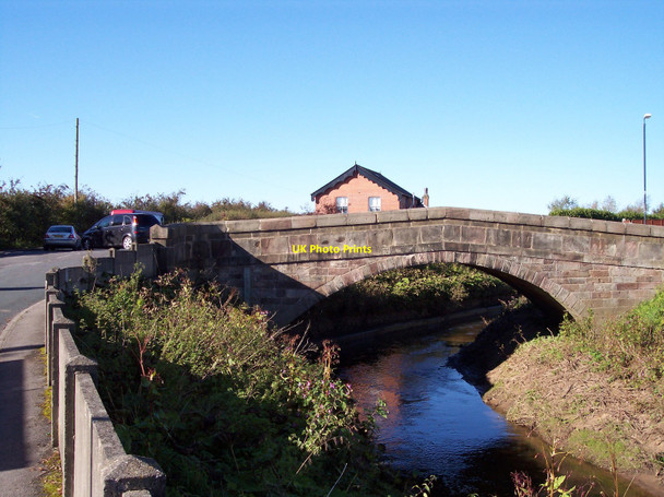 Photo 6"x4" Westhead Road bridge over the River Yarrow Ulnes Walton\/SD5019 c2010