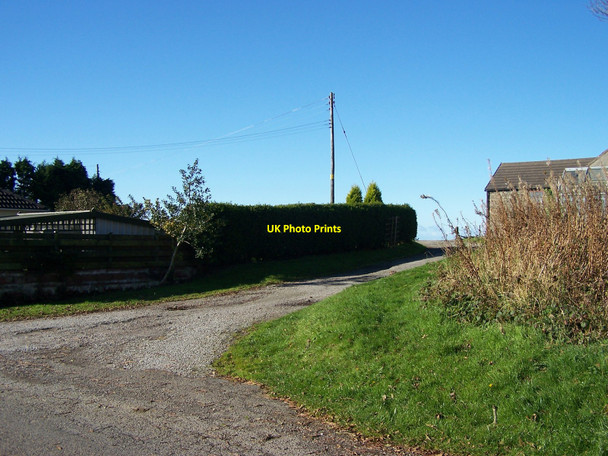 Photo 6"x4" Back entrance to Overlaw farm Dundrennan c2010