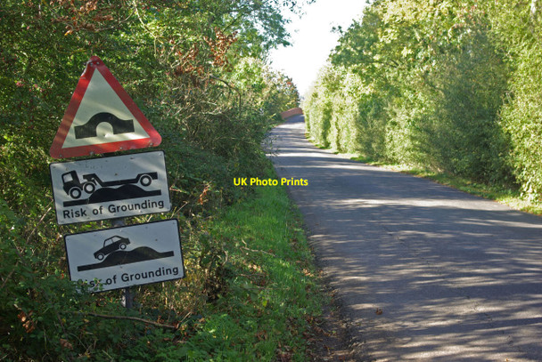 Photo 6"x4" Road to Stockton Napton on the Hill c2010