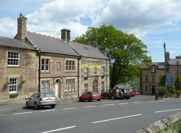Photo 6"x4" Houses near Warkworth Castle Warkworth\/NU2406 c2010