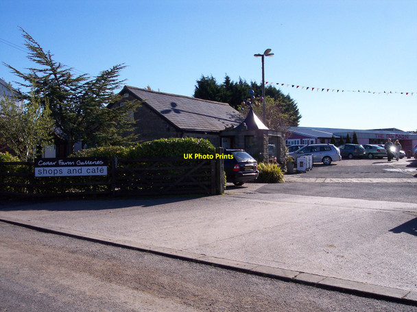 Photo 6"x4" Entrance to Cedar Farm Craft Centre Mawdesley c2010