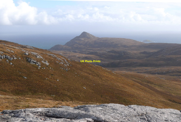 Photo 6"x4" View south-east from Hairtebreac Gleann Dail bho Dheas c2010
