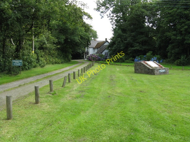 Photo 6"x4" Houghton - Village Information Board Neyland c2009