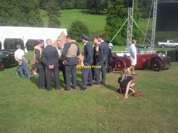 Photo 6"x4" Battle of Britain pilots at Chartwell French Street c2010