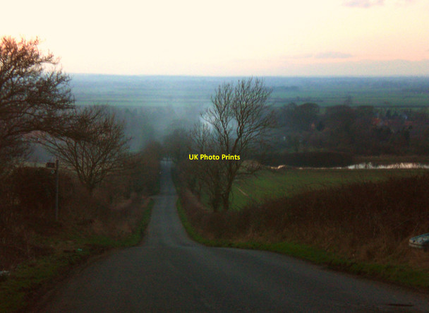 Photo 6"x4" View from the Lincoln Cliff, above Welbourn Welbourn c2009