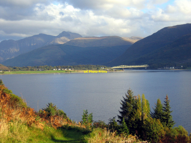 Photo 6"x4" Loch Linnhe from hillside above Onich North Ballachulish c2010