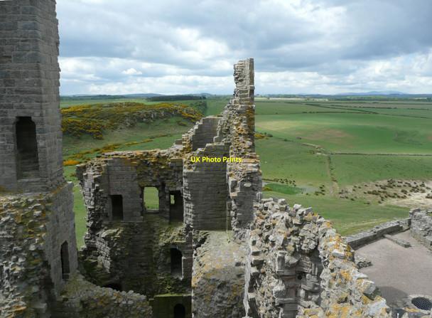 Photo 6"x4" Ruins of the Gatehouse, Dunstanburgh Castle Craster c2010