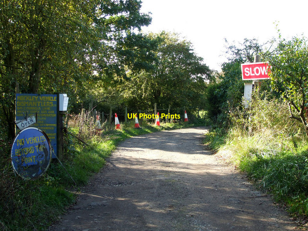 Photo 6"x4" Entry to Scrapyard Mill Hill\/TQ8293 c2010