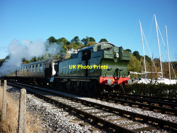 Photo 6"x4" The Goliath entering Kingswear Dartmouth c2010
