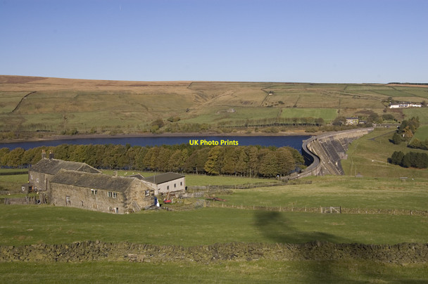 Photo 6"x4" Schole Carr Farm and Baitings Dam Pike End c2010