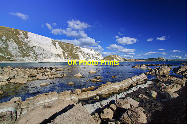 Photo 6"x4" Mupe Ledges - Mupe Bay Lulworth Camp c2010