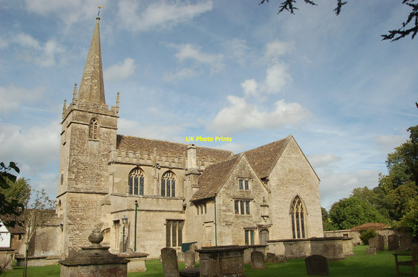 Photo 6"x4" St Cyriac's Church, Lacock, Wiltshire Lacock c2010