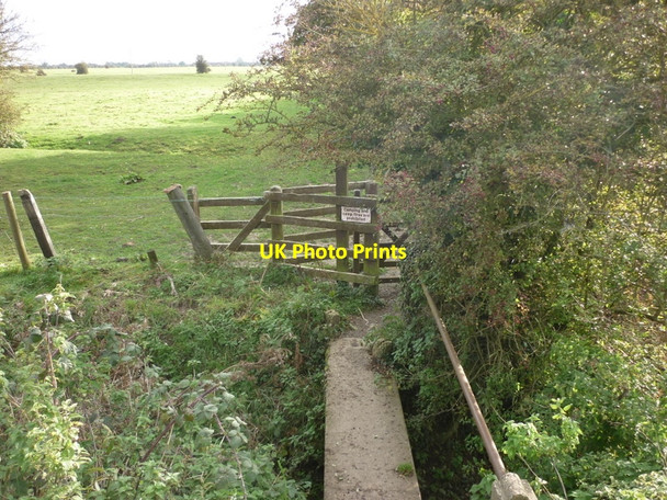 Photo 6"x4" A path\/bridge onto Swine Moor Beverley c2010