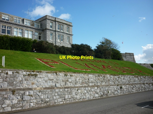 Photo 6"x4" Welcome to Plymouth on Madeira Road, Plymouth Mount Batten c2010